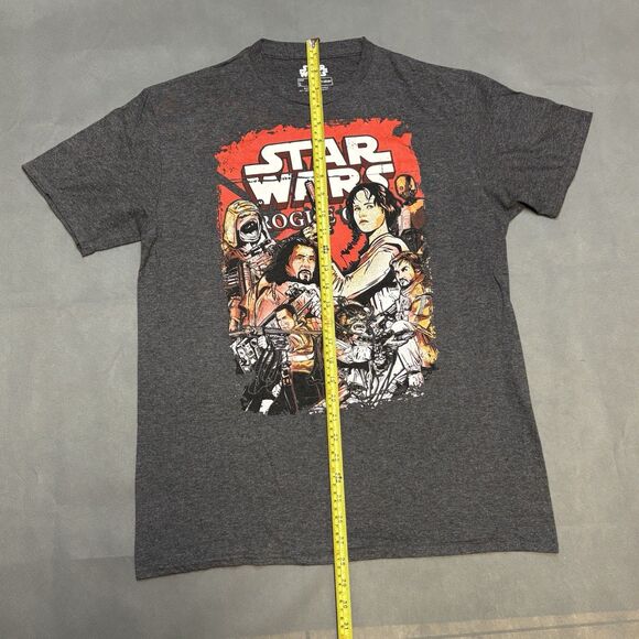 Star Wars: Rogue One-Rebels Characters Collage T-Shirt Size Large - Picture 4 of 6